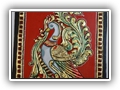 Peacock Symbol Tanjore Painting